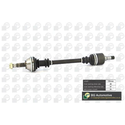 Abbildung von BGA DS6710LA Antriebswelle Vorderachse links 770, 770 FIAT: Ducato II Pritsche/Fahrgestell, Bus, Kastenwagen