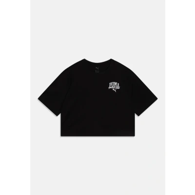 Abbildung von Puma Class TEE Unisex Tshirt print für Kinder, Größe: 140, Black