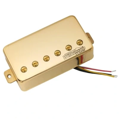 Abbildung von Wilkinson WOCHB Keramik PAF Stil Humbucker Steg Tonabnehmer Pickups für Les Paul SG Style E Gitarre, Gold