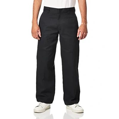 Abbildung von Dickies Herren Flex Double Knee Arbeitshose Loose Straight Fit Hose, Schwarz V1, 32W / 32L