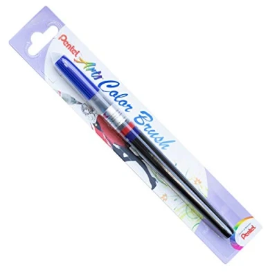 Abbildung von Pentel XGFL 103X Pinselstift mit Aquarelltinte, blau