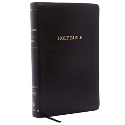 Abbildung von KJV Holy Bible: Personal Size Giant Print with 43,000 Cross References, Black Leather Look, Red Letter, Comfort Print: King James Version