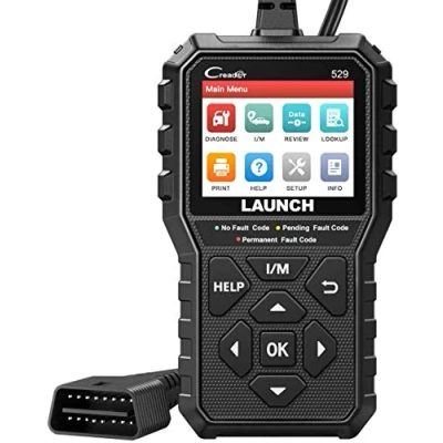 Abbildung von LAUNCH OBD2 Diagnosegerät CR529 KFZ Diagenosegerät Felercode auslesen,Auslesegerät Code Reader.MIL ausschalten,Echtzeitdaten und Speicherndaten Zeigen drücken,O2 Sensor EVAP Test usw