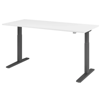 Abbildung von Hammerbacher Schreibtisch XMKA19 Weiß/Graphit