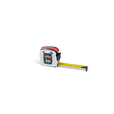 Abbildung von Lufkin L912CM 3m/13mm Legacy Series Massband mit Schlagfestes, Verchromtes ABS Gehaüse, Silber/Orange