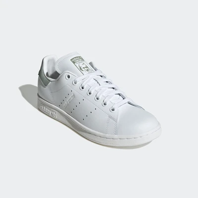 Abbildung von adidas Originals STAN Smith Sneaker low, Damen, Größe: 37 1/3, Footwear white/silver metallic Leder