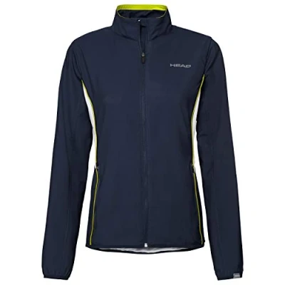 Abbildung von HEAD Damen Club Jacket W Tracksuits, darkblue, XS
