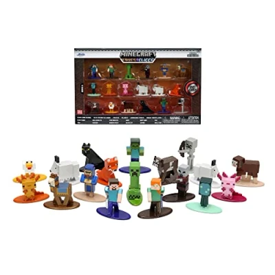 Abbildung von Jada Toys Minecraft Caves &amp; Cliffs Nano Figurenset 18 Teile