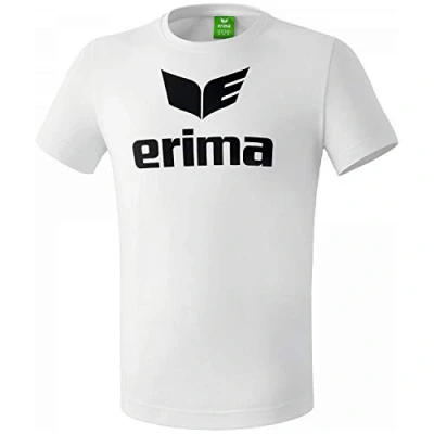 Abbildung von Erima Lifestyle HELL Tshirt print, Herren, Größe: Large, Weissschwarz