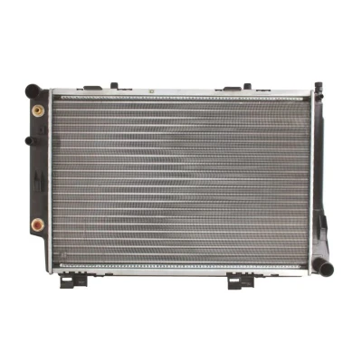 Abbildung von THERMOTEC D7M062TT Kühler, Motorkühlung Aluminium, Kunststoff 617 418 32 Automatikgetriebe Kühlrippen mechanisch gefügt