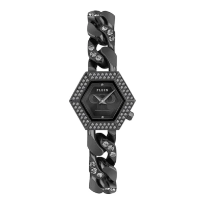 Abbildung von Philipp Plein Damen Uhr Analog Quarz The Hexagon GROUMETTE PWWBA0423 Edelstahl