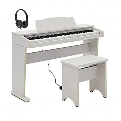 Abbildung von Junior Digitalpiano JDP 1 von Gear4music mit Kopfhörer