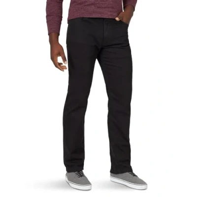 Abbildung von Wrangler Herren Classic 5 Pocket Regular Fit Jeans, Black Flex, 42W / 30L