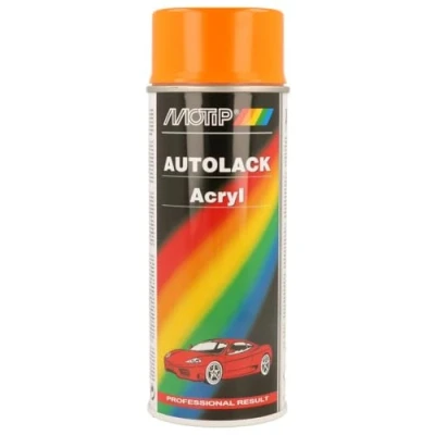 Abbildung von MOTIP 42800 Fahrzeug Kombinationslack 400ml Spraydose orange Kompakt rot metallic 400 ml