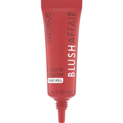 Abbildung von Catrice Blush Affair Liquid Blush, Rouge, Nr. 030, Rot, hochpigmentiert, sofortiges Ergebnis, natürlich, matt, vegan, ohne Parfüm, Alkohol, Konservierungsstoffe, 1er Pack (10ml)
