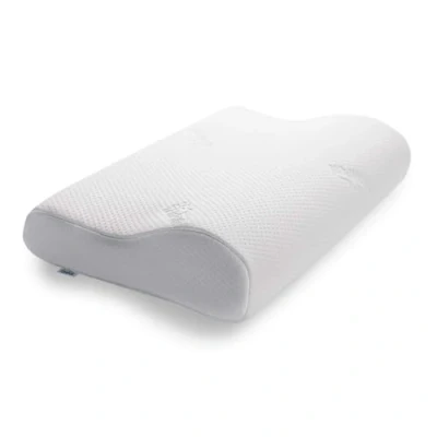 Abbildung von TEMPUR Original Schlafkissen Memory Foam, ergonomisches Nackenstützkissen für Seiten und Rückenschläfer, Liegefühl fest, L (50 x 31 11.5/8.5 cm), Weiß