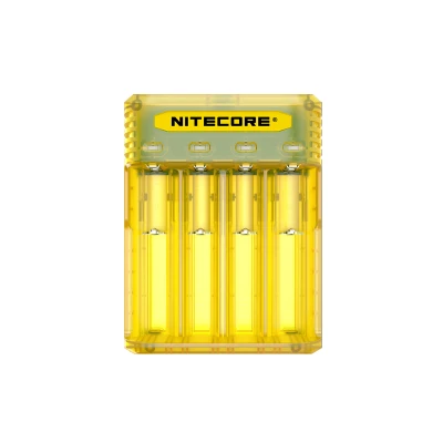 Abbildung von Nitecore Q4 Schnelladegerät gelb