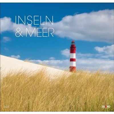 Abbildung von Inseln und Meer Edition Kalender 2025: Die nordfriesische Landschaft in einem hochwertigen Fotokalender. 2025 Landschaften voll Wasser weißem Sand.