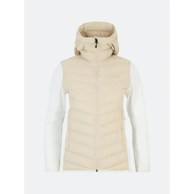 Abbildung von Peak Performance Women Frost Down Hybrid Hood Sand Fog Größe Xl