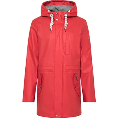 Abbildung von Schmuddelwedda Herren Regenmantel Bridgeport, Rot 271, M