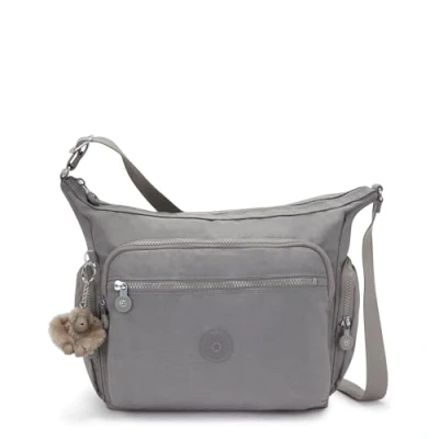 Abbildung von Kipling Gabbie inviting grey Tasche damen umhängetasche