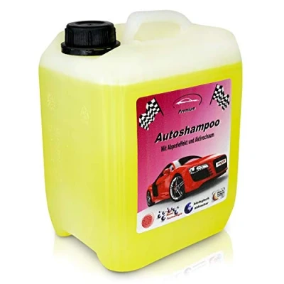Abbildung von RedFOX24 Premium Autoshampoo Konzentrat Schaumreiniger Verdeck Reiniger car Shampoo in einem 5 Liter Kanister erhältlich Made Germany