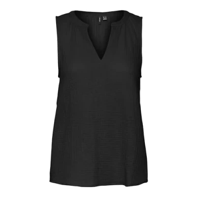 Abbildung von Vero Moda Natali NIA Bluse, Damen, Größe: Small, Black