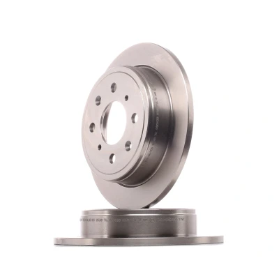 Abbildung von DELPHI BG2538 Bremsscheibe 239 10 4 voll geölt unbehandelt ohne Radlager, ABS Sensorring HONDA: CIVIC V Hatchback, 6 Fastback, CRX 3