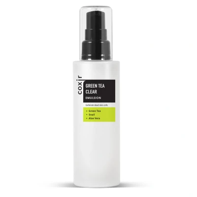 Abbildung von COXIR Grüntee Emulsion (100ml, 3,38 fl.oz.) Beruhigend Hydratisierung der Haut