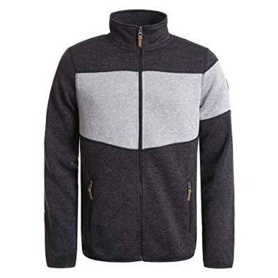 Abbildung von Icepeak Herren Ep Alberton Midlayer Jacke, schwarz Melange, XXL
