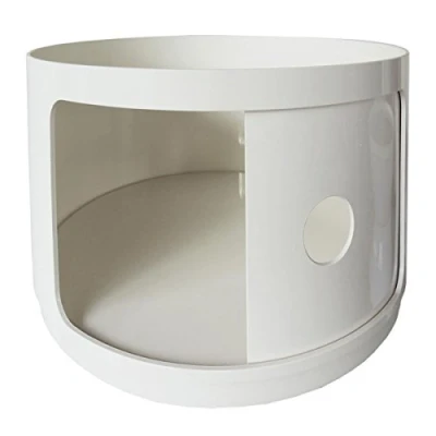 Abbildung von Kartell 495503 Baukastenelement Componibili rund undurchsichtig Durchmesser 42 x 38,5 cm ABS, weiß