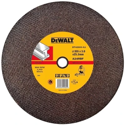 Abbildung von Dewalt DT3450 355mm Trennscheibe Metall 355x25.4x3.0 1 Stück für DW872
