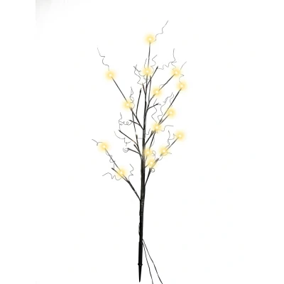 Abbildung von Star Max LED Baum Weihnachtsdeko aussen, Timerfunktion, fest integriert, Warmweiß, Inkl. Erdspieß