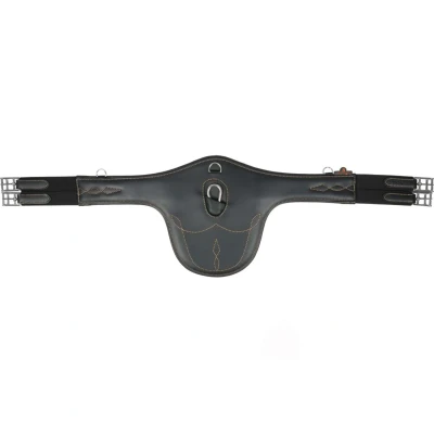 Abbildung von Kentucky Spring Sattelgurt Stud Schwarz 130cm