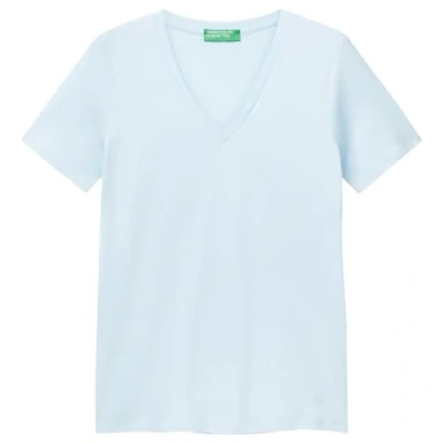 Abbildung von United Colors of Benetton Damen 3ga2e4230 T Shirt, blau, Medium