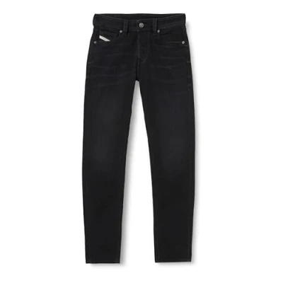 Abbildung von Diesel Larkee BEEX Jeans Straight Leg, Herren, Größe: 28x34, Black dark grey