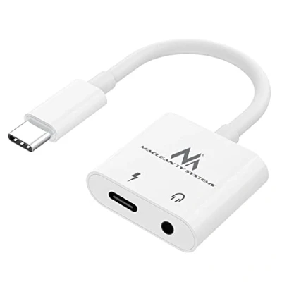 Abbildung von Maclean MCTV 848 Adapter, USB Typ C auf 3,5 mm Mini Jack Adapter PD