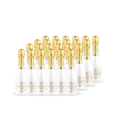 Abbildung von SCAVI &amp; RAY Ice Prestige Spumante PICCOLO (24 x 0,2l) Premium Schaumwein mit 10,5% Vol. Alkohol trocken prickelnd 24 kleine Flaschen perfekt für Partys Events