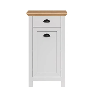 Abbildung von trendteam Badkommode Badezimmer Kommode Landside grau, Badschrank Standschrank
