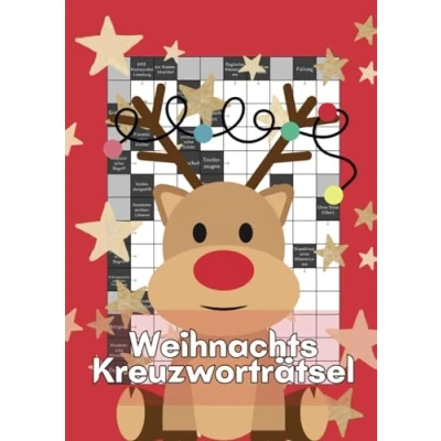 Abbildung von Weihnachts Kreuzworträtsel: Das Rätselbuch mit kniffligen Fragen für eine besinnliche Weihnachtszeit