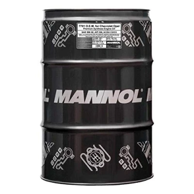 Abbildung von Mannol O.e.m. 7701 5W 30 208l Motoröl MN7701 DR MERCEDES BENZ: C Klasse Limousine, E T modell, OPEL: Corsa D Schrägheck