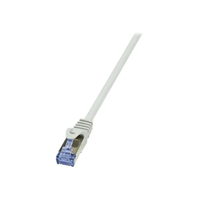 Abbildung von LogiLink CQ4102S Patchkabel Kat.7 600MHz S/FTP in grau 15 m