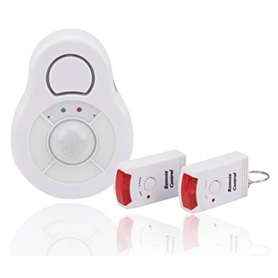 Abbildung von OLYMPIA OFFICE Bewegungsmelder BMD 210, Decken Bewegungsmelder, 95 dB, mit Alarm, Alarmmelder, Überwachung, Fernbedienung, Deckenmontage, Weiß
