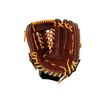 Abbildung von GL 115 REG braun Baseball Handschuh, Echtleder, Wettkampf, Infield 11.5, (Rechte Hand Wurf)