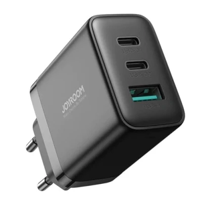 Abbildung von Schnellladegerät 2x USB C A 32W Wandladegerät Schwarz