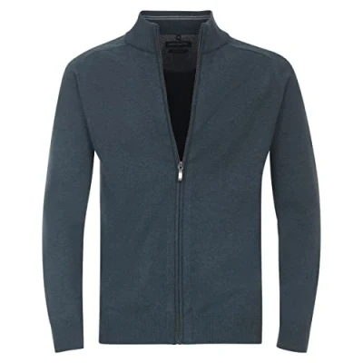 Abbildung von Casamoda UNI 004450 Strickjacke, Herren, Größe: 3XL, Anthrazit