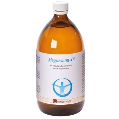 Abbildung von Quintessence Zechstein Magnesiumöl Glasflasche 1000 ml