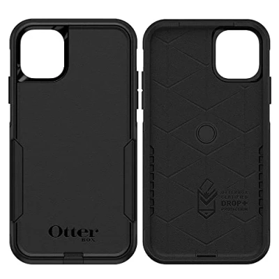 Abbildung von OtterBox Commuter Hülle für iPhone 11, stoßfest, sturzsicher, robust, schützende Hülle, 3x getestet nach Militärstandard, Schwarz