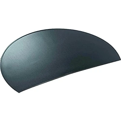 Abbildung von Läufer Schreibtischunterlage Schreibunterlage DURELLA RONDO, schwarz