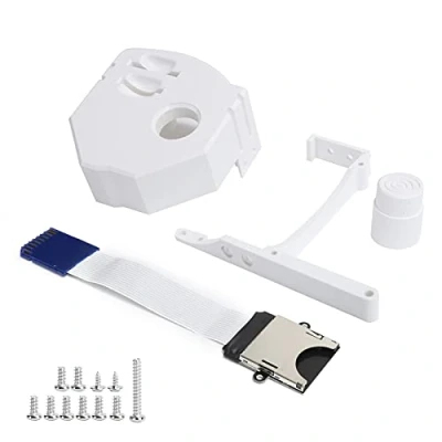 Abbildung von Memory Card Mount Kit, 3D Print Extension Extender Adapter Kit für Sega Dreamcast Halter Gdemu(Weiß)
